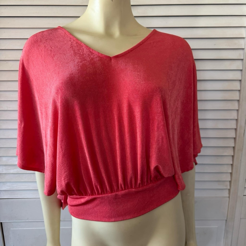 Women's du/er Top Size M Coral
